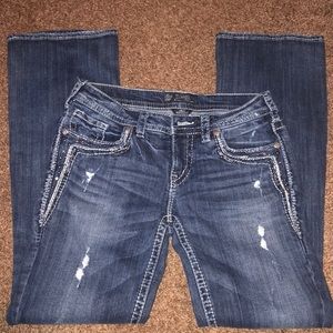 Silver Aiko Bootcut Jean